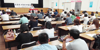 制度の良さを認識しあった外勤部学習会